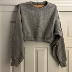 Devotion Crew Neck Pullover Athletic Heather Grey xs